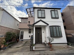 大阪市 外壁塗装 完成事例 外観