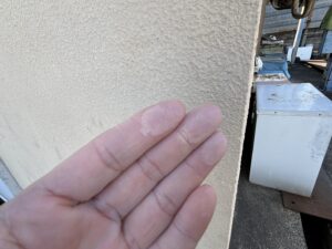 大阪市 外壁塗装 チョーキング現象 劣化