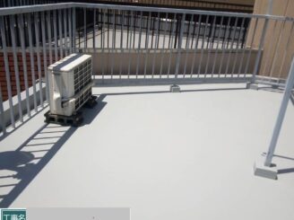 大阪市福島区 屋上防水 完了写真①
