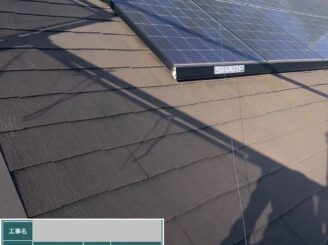 大阪市浪速区 屋根塗装前 劣化状況