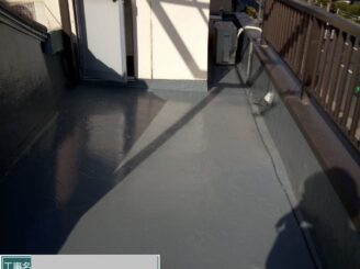 大阪市福島区 店舗屋上防水施工完了