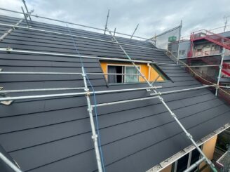 大阪市阿倍野区 スーパーガルテクト施工完了