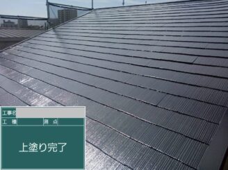 大阪市 屋根塗装完了 防水性能向上